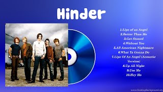 Hinder Greatest Hits Full Album 2024 🍂 Hinder Best Songs Playlist 2024 [upl. by Grefe]