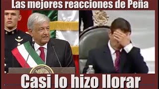 AMLO DESTROZA A PEÑA EN SU PRIMER DISCURSO [upl. by Serles]