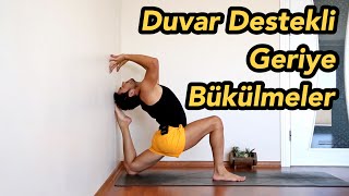 Geriye Bükülmeler Yoga Dersi Ortaİleri Seviye [upl. by Johnny454]