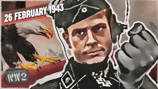 183  The Blitzkrieg is Back  WW2  February 26 1943 [upl. by Eelyrehc]