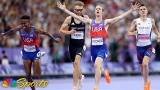 Cole Hocker reveals how he pulled off the shocker of the Paris Games for 1500m Olympic Gold [upl. by Sivolc178]