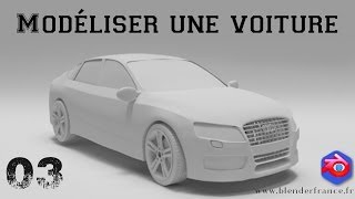 Modéliser une voiture avec Blender  Modélisation du capot [upl. by Cousins]