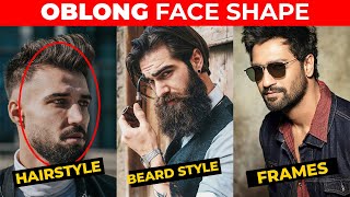 best haircut for rectangular face  best hairstyle for oblong face male  top 3 hairstyles in 2023 [upl. by Atsylac647]