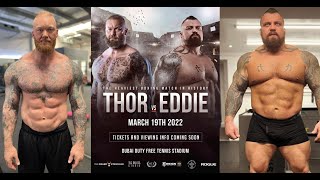 Thor vs Eddie Hall Boxing fight 2022  The Heaviest Boxing Match in History [upl. by Aenet677]