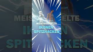 FORTNITE meistgespiele ikonen SPITZHACKEN [upl. by Jehovah]