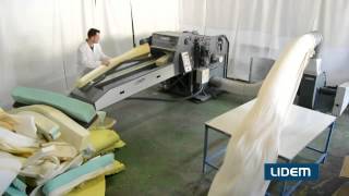 Cutter shredder crusher for foams latex memory foam and similar products [upl. by Niarda]