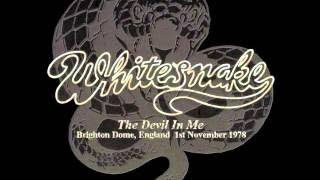 Whitesnake Tour Live In England The Devil in Me 1978 Full Album [upl. by Enomsed]