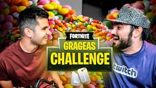 SI MUERES GRAGEA CHALLENGE  Lolito Y sTaXx  FORTNITE [upl. by Latashia]