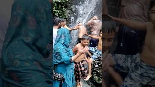 Chittagong Tour  Sitakunda Eco Park 🏞️  Suptadhara Waterfall  Taking Bath  Enjoying [upl. by Amleht]