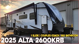 2025 ALTA 2600KRB Travel Trailer by East To West RV  Couchs RV Nation a RV Walkthrough Tour camping [upl. by Pegasus]