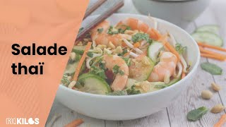 Une recette de salade Thaï aux crevette [upl. by Bucky]