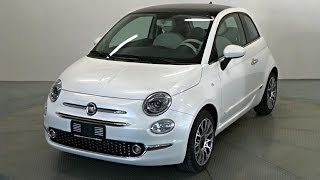 FIAT 500 12 Lounge Bianco Gelato  Restyling 2016 [upl. by Neelra]