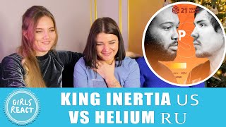 Reaction King Inertia 🇺🇸 vs Helium 🇷🇺  GRAND BEATBOX BATTLE 2021 WORLD LEAGUE [upl. by Dercy]