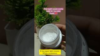 Lotus white glow night cream kaise use kare lotus herbals white glow night cream review shorts [upl. by Gnep]