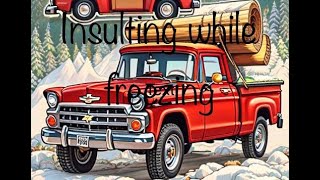 Insulating while freezing stealthcarcamping overland codenamedprojectoverlander [upl. by Amle]