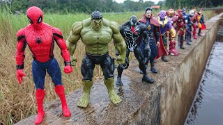 Avengers Superhero Story Marvels SpiderMan 2 Hulk Iron Man Captain America Venom [upl. by Nyladnar865]