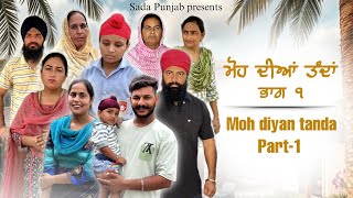 Moh Diyan Tanda  ਮੋਹ ਦੀਆਂ ਤੰਦਾਂ  EPI 1  VICKY PREET SADA PUNJAB  NEW VIDEO 2024 [upl. by Sudaorb]