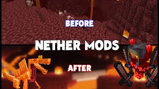 Minecraft Improving The Nether with MODS  Bygone Nether Mod [upl. by Biddle792]