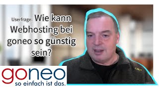 goneo Video Podcast quotWie kann euer Hosting so günstig seinquot [upl. by Mcmahon]