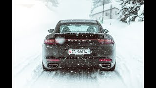 STUCK IN A SKI RESORT  2018 PORSCHE PANAMERA EHYBRID [upl. by Yelda]