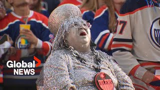 Meet Mama Stanley the legendary and passionate Edmonton Oilers super fan [upl. by Klein253]