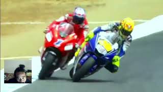 Duel sengit valentino rossi vs casey stonerhistori [upl. by Caprice6]