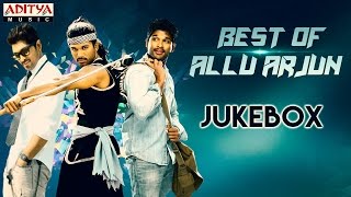 Best of Allu Arjun  Telugu Songs Jukebox [upl. by Dre691]