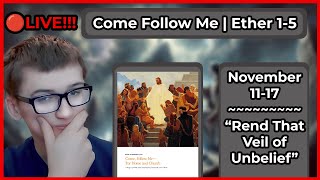 🔴 LDS Youth STUDIES Ether 15  Come Follow Me  Week 46 [upl. by Howlan]