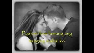 Pangako The Flippers lyrics YouTube [upl. by Tullius]