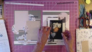 How To Make 8 12 x 11 Scrapbook Layouts  Week 9  Remember Collection [upl. by Narod156]