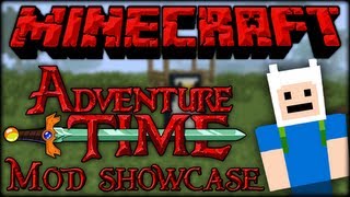 Minecraft Mod Showcase Adventure Time Mod [upl. by Kennet34]