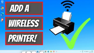 How to Connect a Wireless Printer to Windows 1110 2022 [upl. by Nodyarg886]