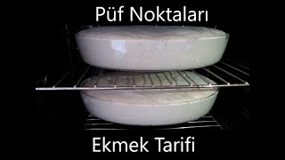 Ekmek Tarifi Yaş Maya ve Mayasız Fırında Kolay Tarifleri Kahvaltılık [upl. by Alleber]