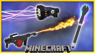 Minecraft 113 New EPIC 3D Weapons Command Functionpack [upl. by Morse942]