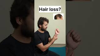 Prevent Hair Loss with This Simple Acupressure Point hairfall hairgrowth acupoints shorts [upl. by Davies]