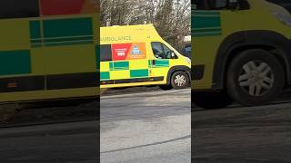 Emergency Ambulance 999 United Kingdom Clever Driving 🔥🔥  shortvedios  automobile  train [upl. by Athena]