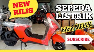 BARU  SEPEDA LISTRIK UWINFLY D60 MIRIP MOTOR LISTRIK  SEPEDA LISTRIK TERBARU [upl. by Evyn]