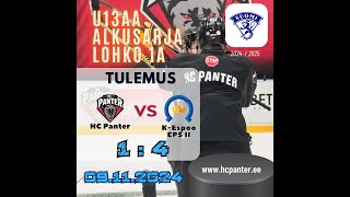 K Espoo Blues II vs HC Panter 091124 [upl. by Poree]