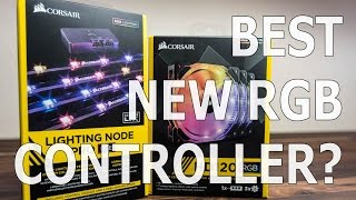 Corsair Lighting Node Pro Review  Unboxing and First Look [upl. by Mcfarland602]