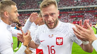 JAKUB BŁASZCZYKOWSKI  WYCISKAJĄCE ŁZY POŻEGNANIE PODCZAS MECZU POLSKA  NIEMCY [upl. by Dusty]