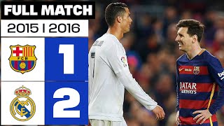 FC Barcelona vs Real Madrid 12 20152016 PARTIDO COMPLETO [upl. by Philipson]