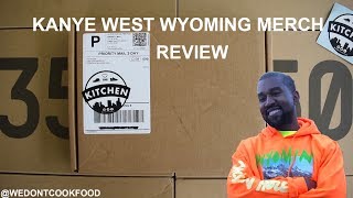 Kanye West  Wyoming Merch Review  The Kitchen wedontcookfood [upl. by Koball518]