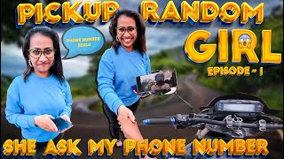 😍SHE ASK MY PHONE NUMBER😜PICKING UP RANDOM GIRL💃  Unexpected🙈  Day with Her🥰 Tamil  SHEIKVLOG [upl. by Lydon]