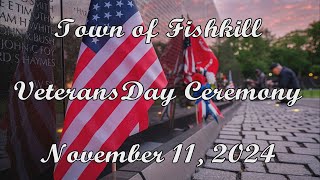 Fishkill Veterans Day 11 11 24 [upl. by Krystyna551]