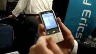 Sony Ericsson G700 and G900 demo video from MWC 2008 [upl. by Asp272]