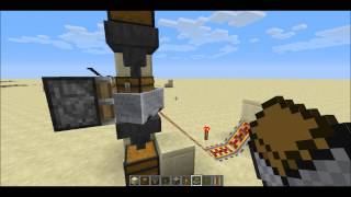 Minecart Delivery System Using Hoppers [upl. by Winfrid]