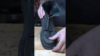 Dr Martens with Our Expert Resoling Service Resoling 13YearOld Dr Marten [upl. by Stanfield]