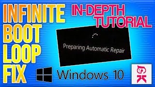 Windows 10 How To Fix An Infinite Boot Loop Preparing Automatic Repair NO SOFTWARE REQUIRED [upl. by Junji25]