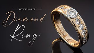 How Its Made  Diamond Ring  An insight into the goldsmith workshop of Goldzeit [upl. by Rankin]