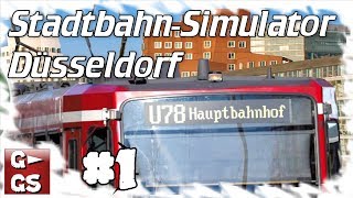 Stadtbahn Simulator Düsseldorf Die U Bahn U78 Simulation deutsch HD Preview Test [upl. by Adolf]